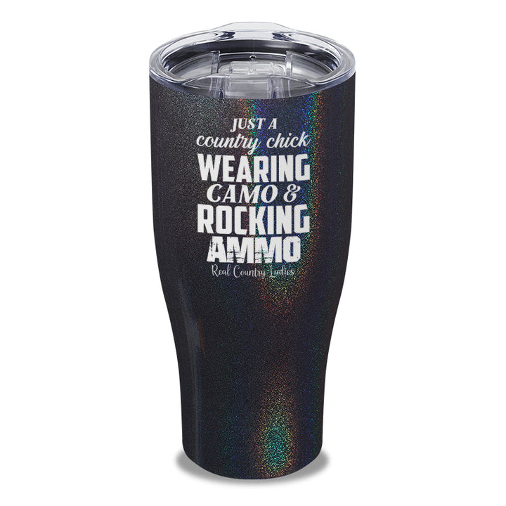 Black Friday | Wearing Camo Rocking Ammo Laser Etched Tumbler