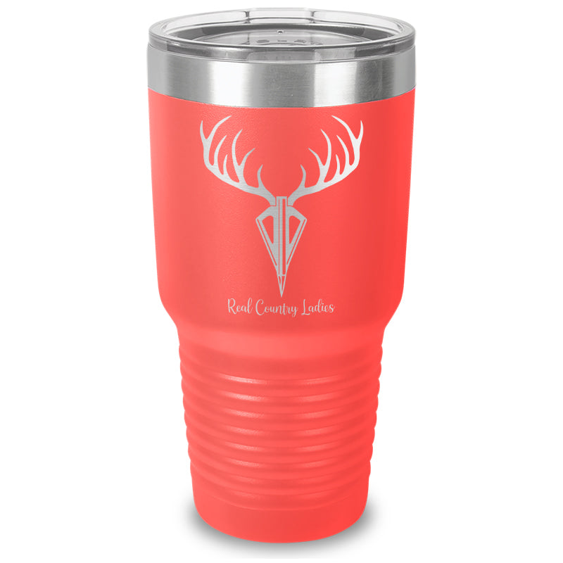 Black Friday | Arrow Deer Laser Etched Tumbler