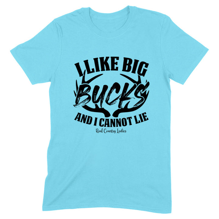 Black Friday | I Like Big Bucks Black Print Front Apparel