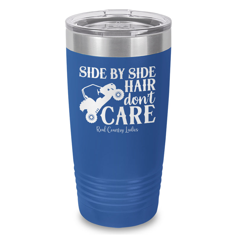 Black Friday | Side By Side Hair Don't Care Laser Etched Tumbler