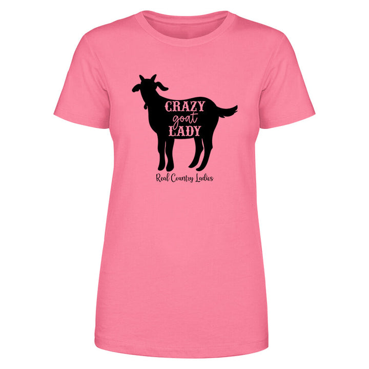 Black Friday | Crazy Goat Lady Black Print Apparel