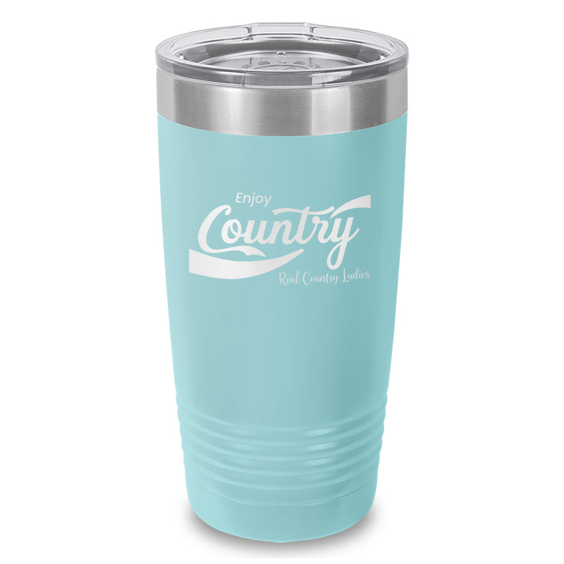 Black Friday | Enjoy Country Laser Etched Tumbler