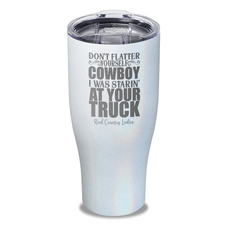 Black Friday | I Was Starin At Your Truck Laser Etched Tumbler