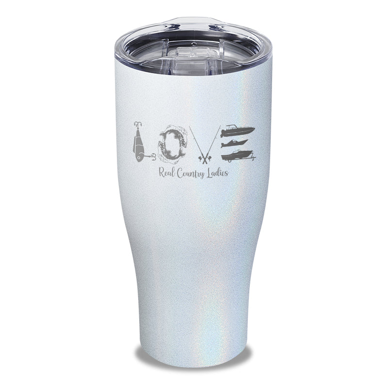 Black Friday | Fishing Love Laser Etched Tumbler