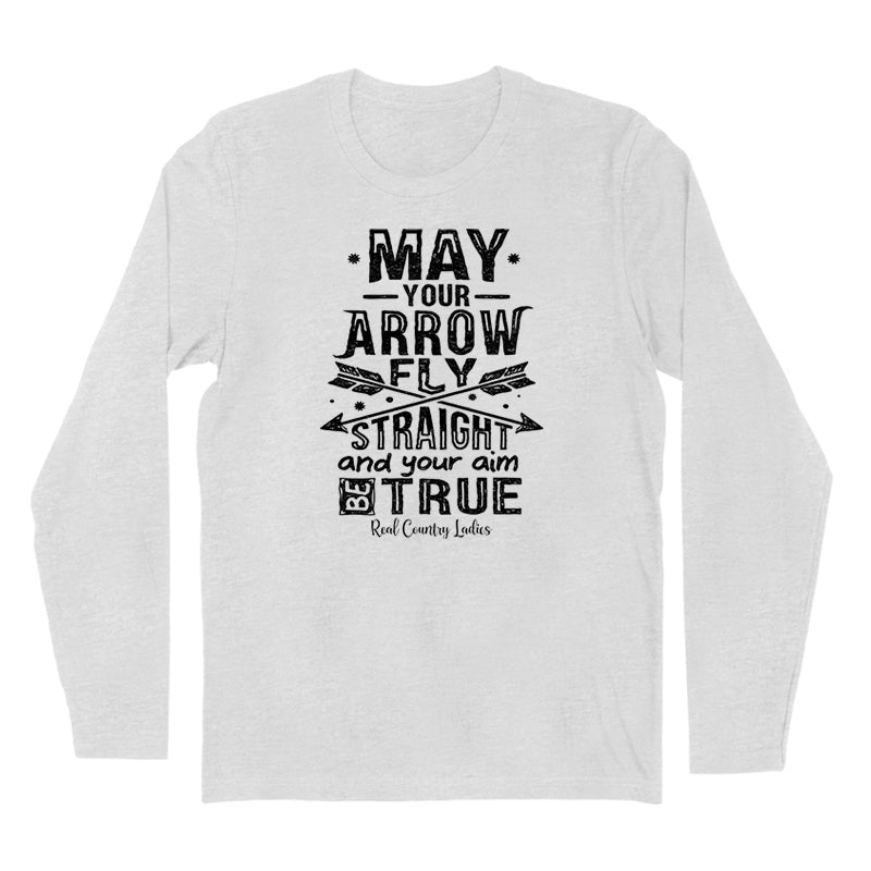 Blowout | Arrow Fly Straight Black Print Hoodies & Long Sleeves