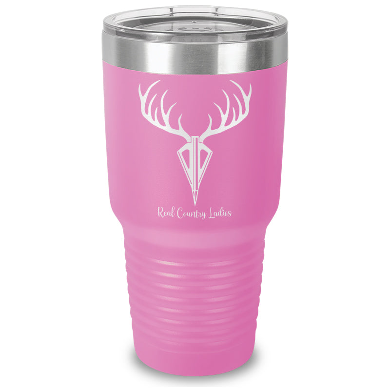 Black Friday | Arrow Deer Laser Etched Tumbler