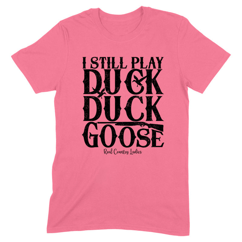 Black Friday | Duck Duck Duck The Goose Black Print Front Apparel