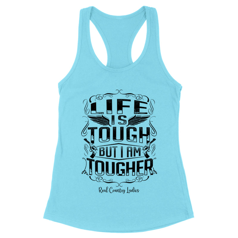 Black Friday | Life Is Tough Black Print Front Apparel