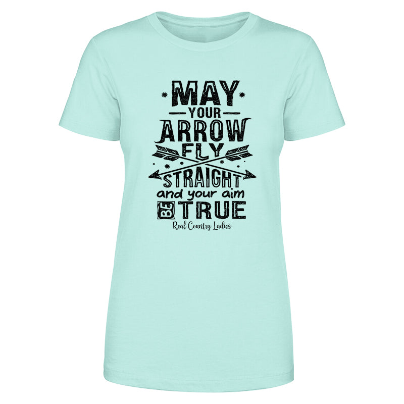 Black Friday | Arrow Fly Straight Black Print Front Apparel