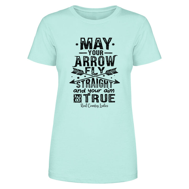 Black Friday | Arrow Fly Straight Black Print Front Apparel