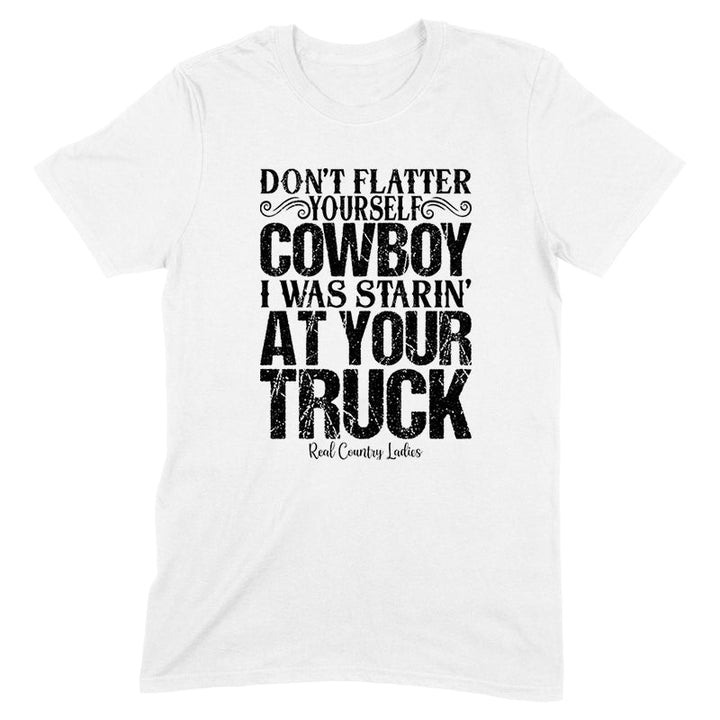 Black Friday | I Was Starin' At Your Truck Black Print Front Apparel