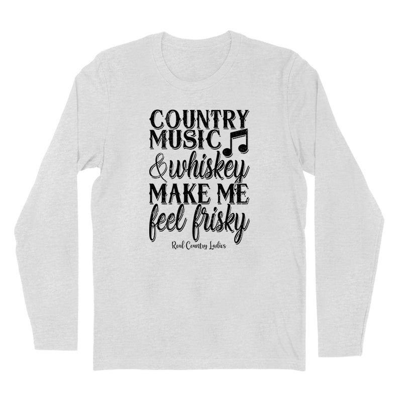 Blowout | Country Music And Whiskey Black Print Hoodies & Long Sleeves