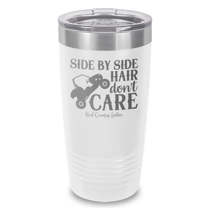 Black Friday | Side By Side Hair Don't Care Laser Etched Tumbler