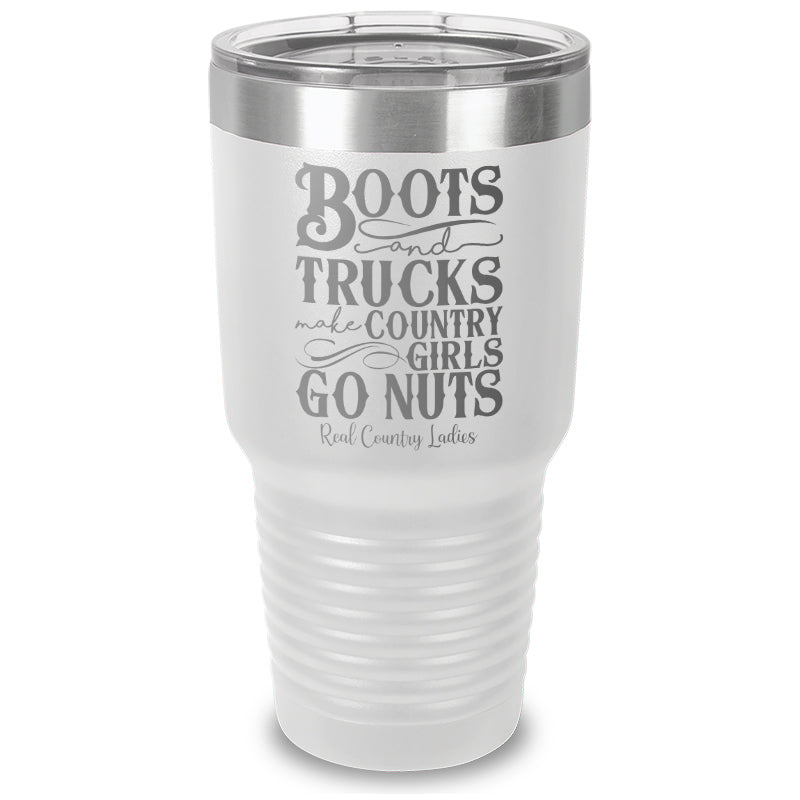 Black Friday | Boots And Trucks Laser Etched Tumbler