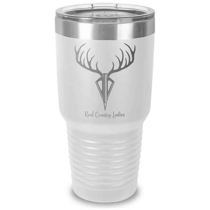 Black Friday | Arrow Deer Laser Etched Tumbler