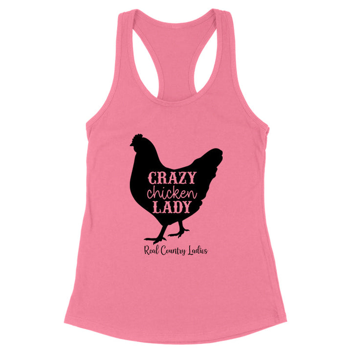 Black Friday | Crazy Chicken Lady Black Print Apparel