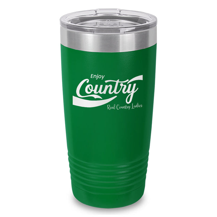 Black Friday | Enjoy Country Laser Etched Tumbler