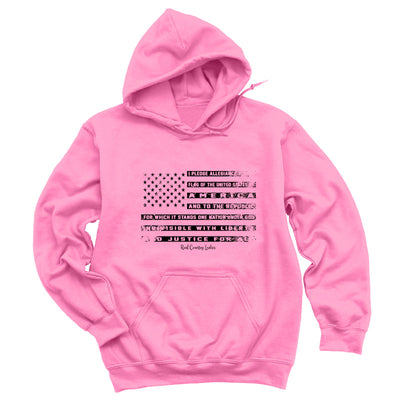 Blowout | I Pledge Allegiance Black Print Hoodies & Long Sleeves