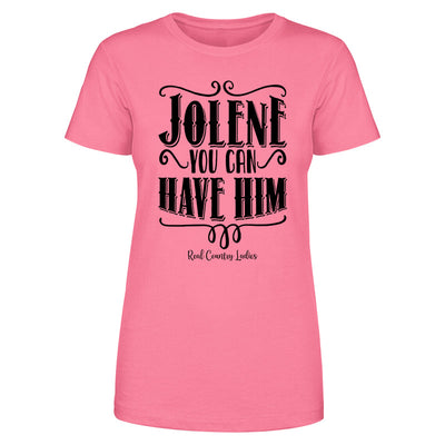 Blowout |  Jolene You Can Have Him Black Print Front Apparel