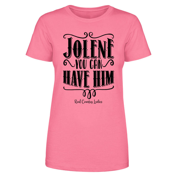 Black Friday | Jolene You Can Have Him Black Print Front Apparel