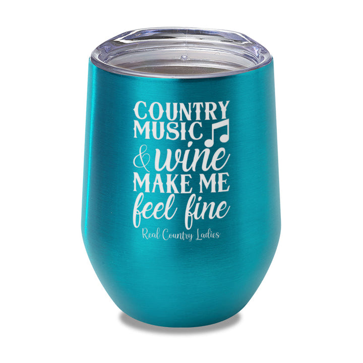 Black Friday | Country Music And Wine Laser Etched Tumbler