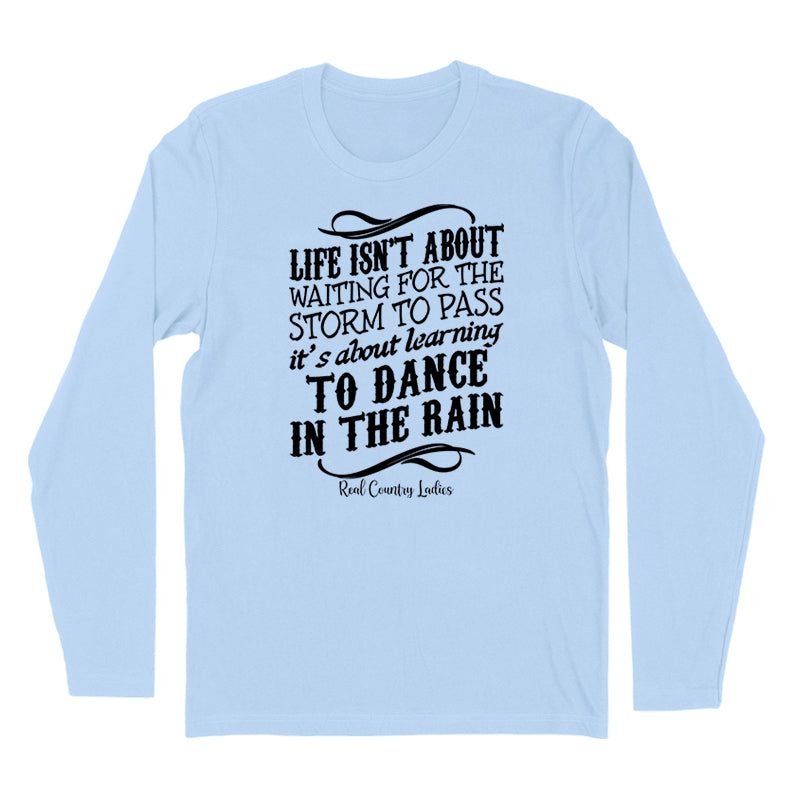 Blowout | Dance In The Rain Black Print Hoodies & Long Sleeves