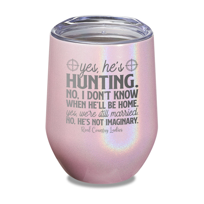 Black Friday | Yes He's Hunting Laser Etched Tumbler