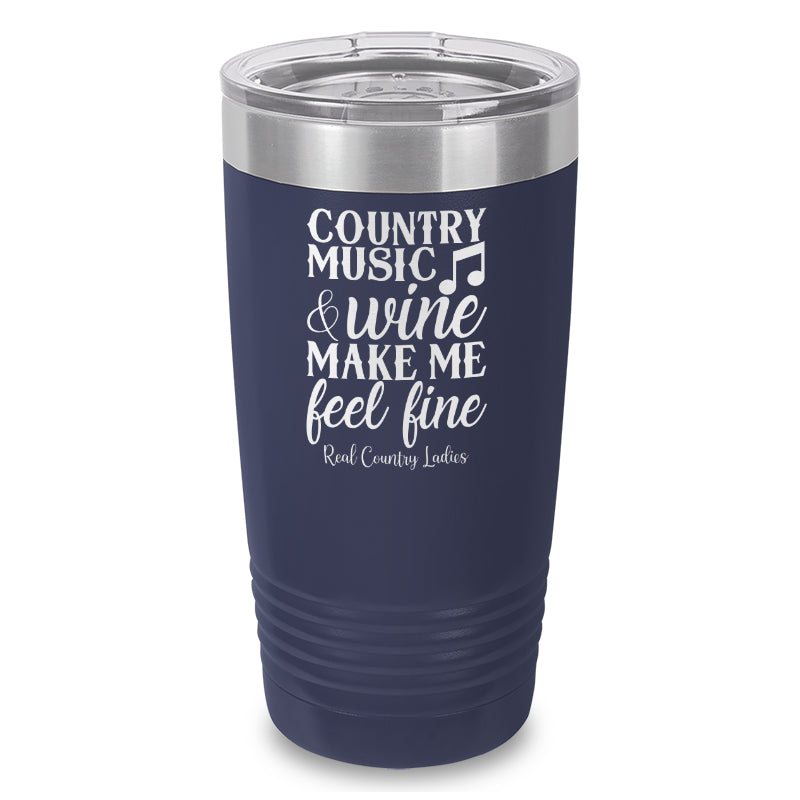 Black Friday | Country Music And Wine Laser Etched Tumbler