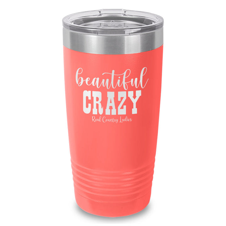 Black Friday | Beautiful Crazy Laser Etched Tumbler