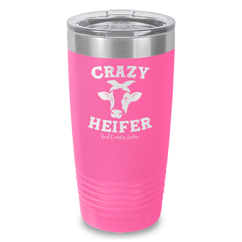 Black Friday | Crazy Heifer Laser Etched Tumbler