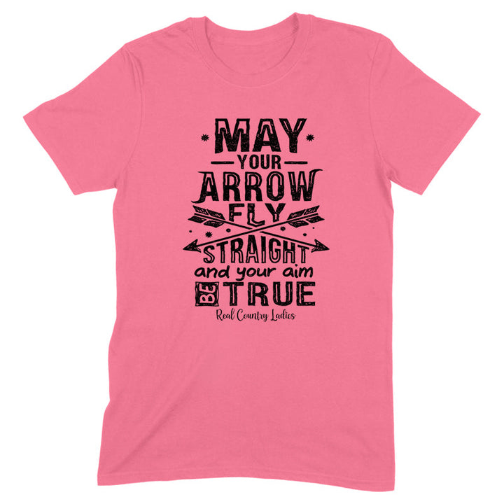 Black Friday | Arrow Fly Straight Black Print Front Apparel