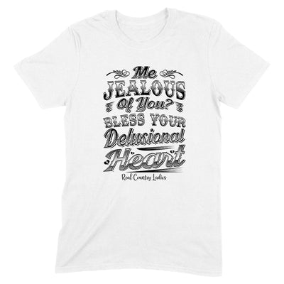 Blowout |  Me Jealous Of You Black Print Front Apparel