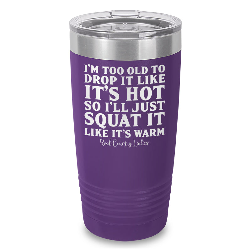 Black Friday | Drop It Like Its Hot Laser Etched Tumbler