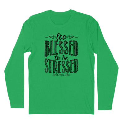 Blowout | Too Blessed Black Print Hoodies & Long Sleeves