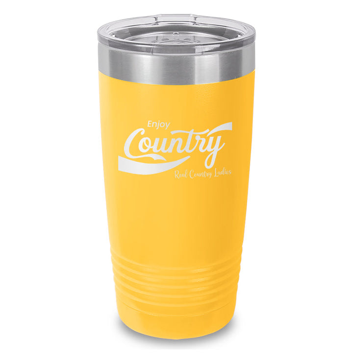 Black Friday | Enjoy Country Laser Etched Tumbler