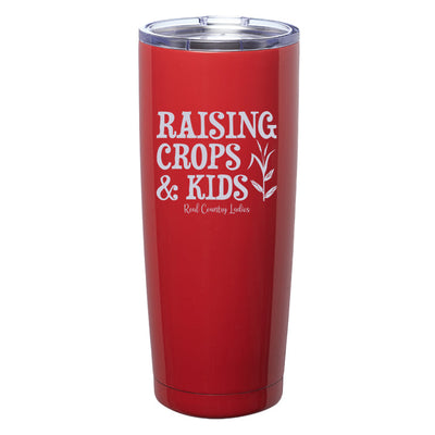 Clearance | Raising Crops And Kids Laser Etched Tumbler