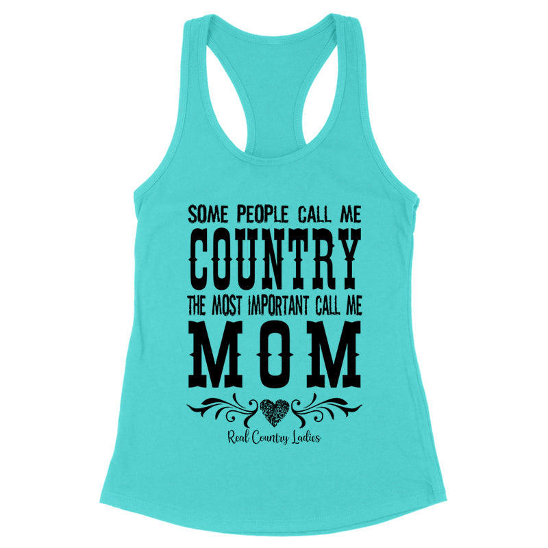 Blowout |  Country Mom Black Print Front Apparel