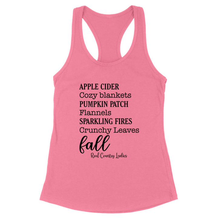 Black Friday | Apple Cider Cozy Blankets Black Print Front Apparel