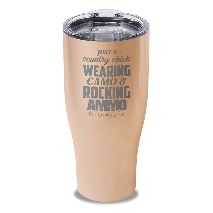 Black Friday | Wearing Camo Rocking Ammo Laser Etched Tumbler