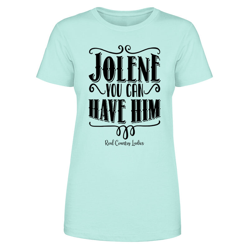 Blowout |  Jolene You Can Have Him Black Print Front Apparel