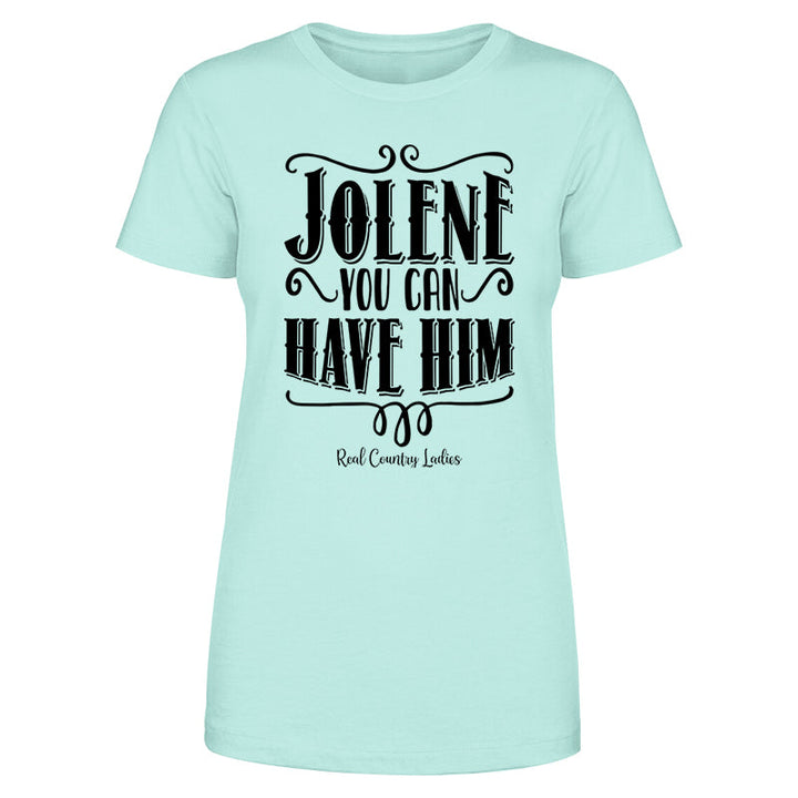 Black Friday | Jolene You Can Have Him Black Print Front Apparel