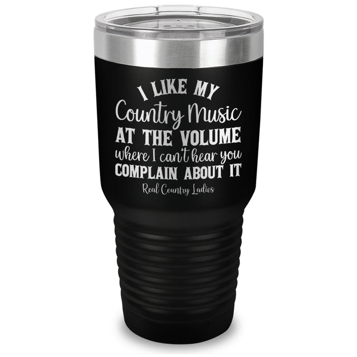 Black Friday | I Like My Country Music Laser Etched Tumbler