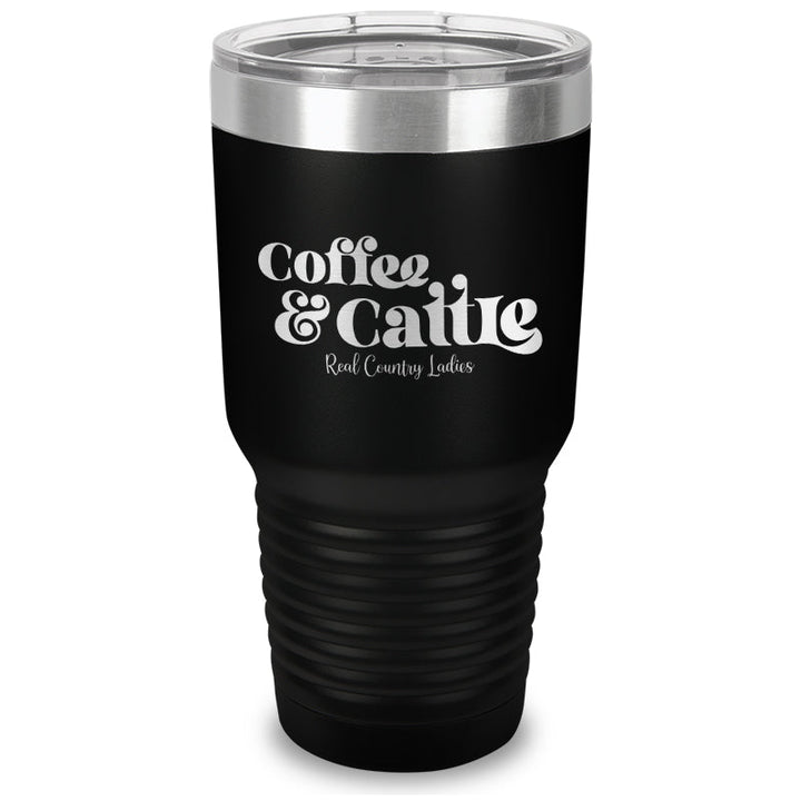 Black Friday | Coffee And Cattle Laser Etched Tumbler