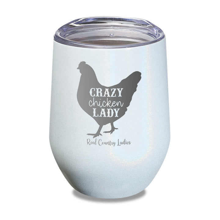 Black Friday | Crazy Chicken Lady Laser Etched Tumbler