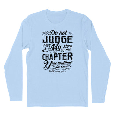 Blowout | Do Not Judge My Story Black Print Hoodies & Long Sleeves