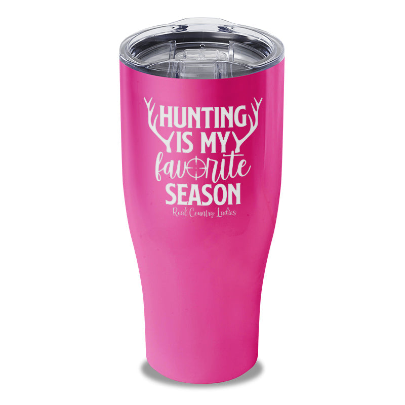 Black Friday | Hunting Is My Favorite Season Laser Etched Tumbler