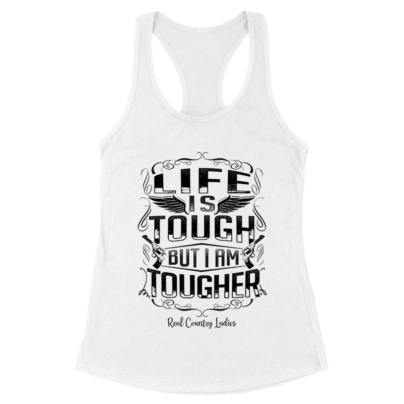 Black Friday | Life Is Tough Black Print Front Apparel