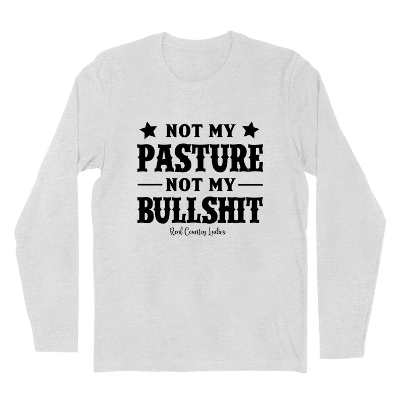 Blowout | Not My Pasture Not My Bullshit Black Print Hoodies & Long Sleeves