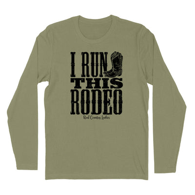 Blowout | I Run This Rodeo Black Print Hoodies & Long Sleeves