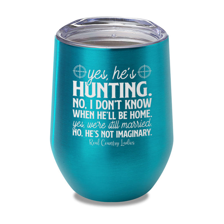 Black Friday | Yes He's Hunting Laser Etched Tumbler